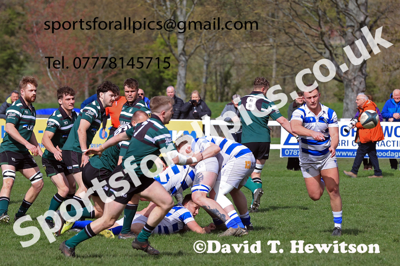 Tynedale v Scunthorpe, Tynedale Park, Corbridge. Photo: David T. Hewitson/Sports for All Pics